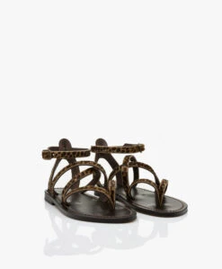 K. Jacques St. Tropez Epicure Leren Sandalen - Horsy Baby Leopard -Mode Kleding 640caae2 86ad 4cb4 bee6 dbbd53e4c5ca 06