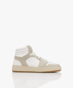 Closed Leren High-Top Sneakers - Reed Beige