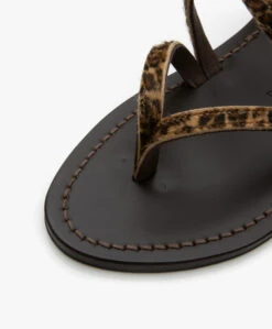 K. Jacques St. Tropez Epicure Leren Sandalen - Horsy Baby Leopard -Mode Kleding 65ce17d9 108a 409a 870f b70364992110 04