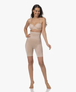 Spanx® Thinstincts 2.0 High-Waisted Mid-Thigh Short - Champagne Beige -Mode Kleding 67022d47 fc0e 4d6b 9ef1 46b1e72b9f01 160