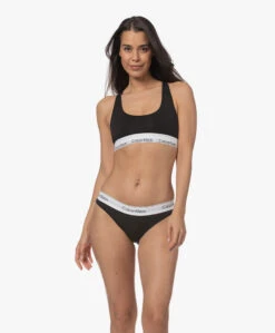 Calvin Klein Modern Cotton Bralette - Zwart -Mode Kleding 69d7a85e e9ea 4976 b345 c9d9c9c02fc3 689
