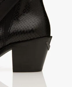 Zadig & Voltaire Tyler Cecilia Wild Mirror Leren Enkellaarzen - Zwart -Mode Kleding 6bfc671b cbe7 48a8 a0a3 3a08285780a9 04