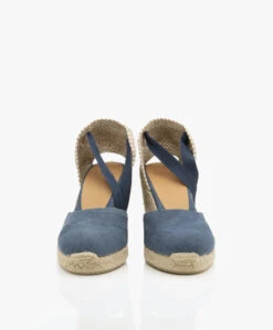Castañer Carina 10Cm Canvas Sleehak Espadrilles - Azul Denim -Mode Kleding 6db287ac c607 4a4c ada5 577a31f06656 10