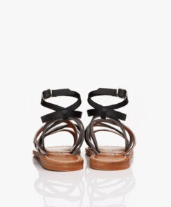 K. Jacques St. Tropez Aphrodite Leren Sandalen - Combi/Zwart -Mode Kleding 6ef5a358 bd7a 4145 b82e 435d6c4f5e21