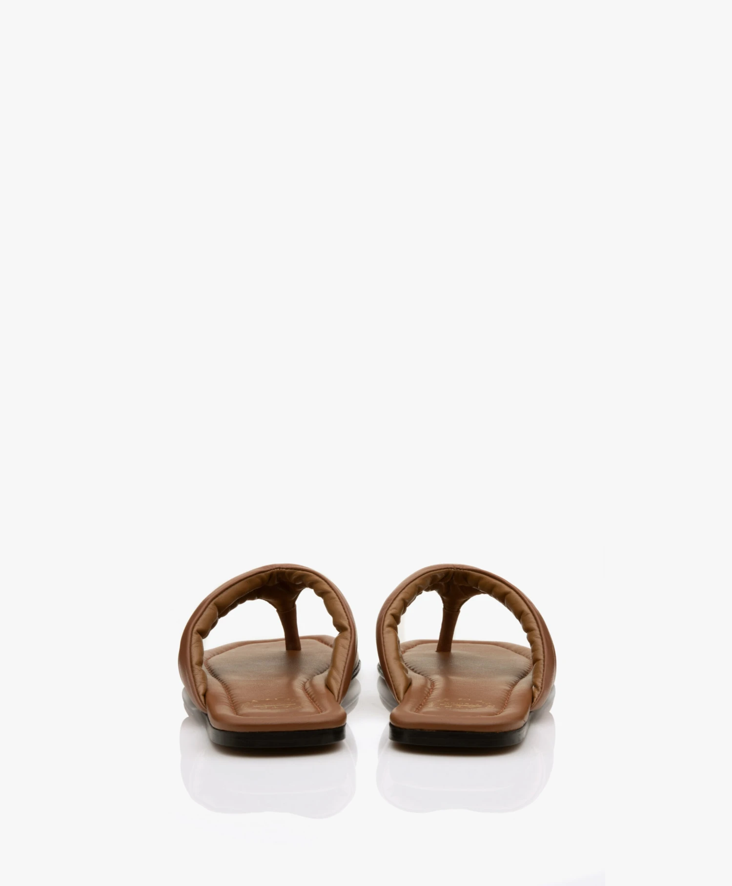 Atp Atelier Vione Nappa Leren Teenslippers - Brandy 8 Atp Atelier Vione Nappa Leren Teenslippers - Brandy - Afbeelding 8