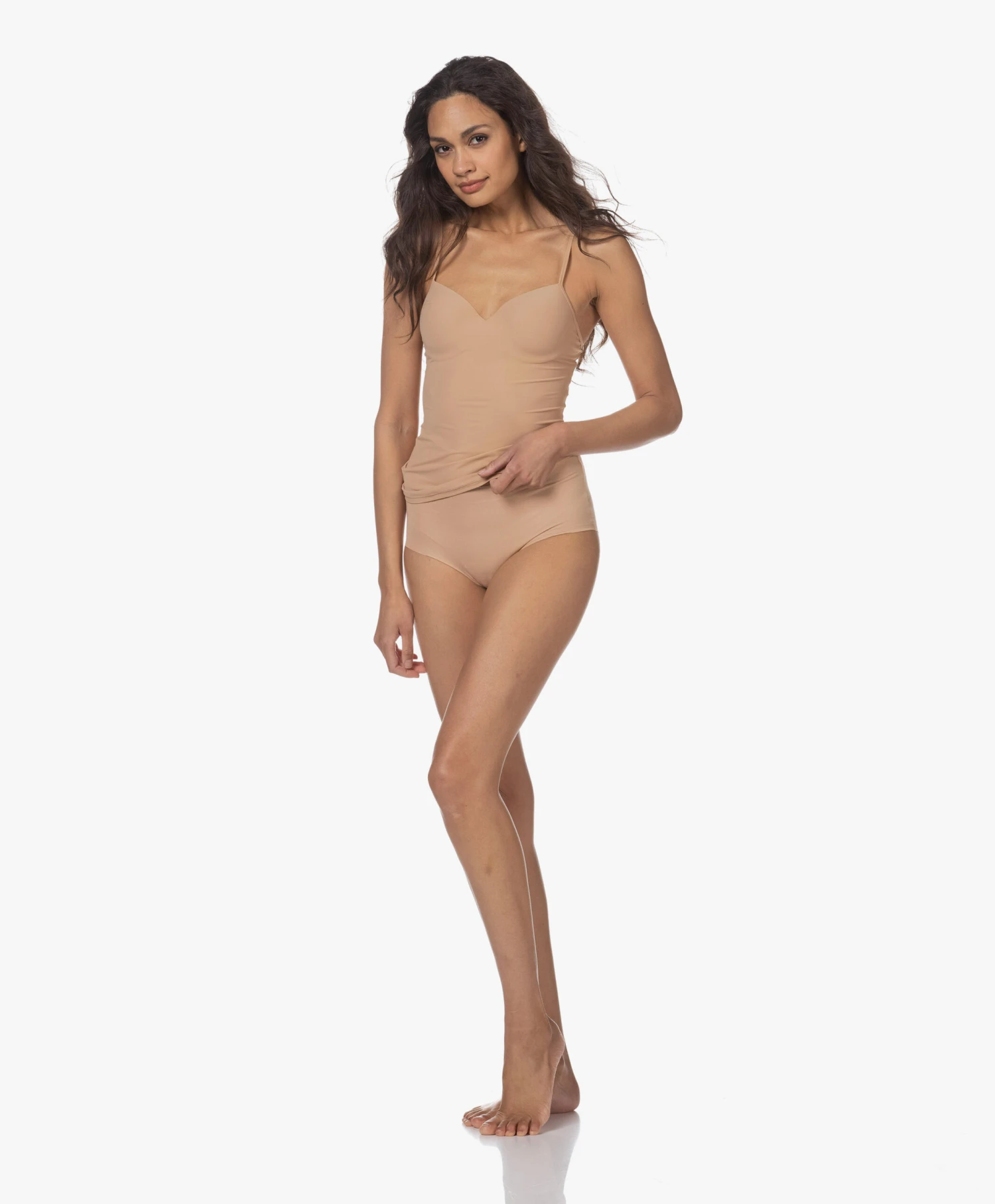 Hanro Allure Bh Camisole - Nude 10 Hanro Allure Bh Camisole - Nude - Afbeelding 10