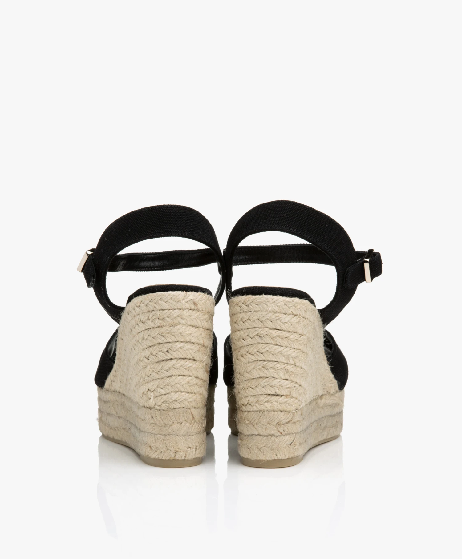 Castañer Blaudell 10,5Cm Canvas Espadrilles Met Sleehak - Zwart 7 Castañer Blaudell 10,5Cm Canvas Espadrilles Met Sleehak - Zwart - Afbeelding 7