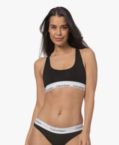 Calvin Klein Modern Cotton Bralette - Zwart