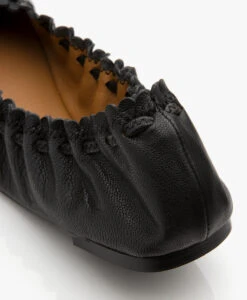 See By Chloé Jane Leren Ballerina’S - Zwart -Mode Kleding 74898b11 02db 4404 80dc ef2029ad5fcd 04