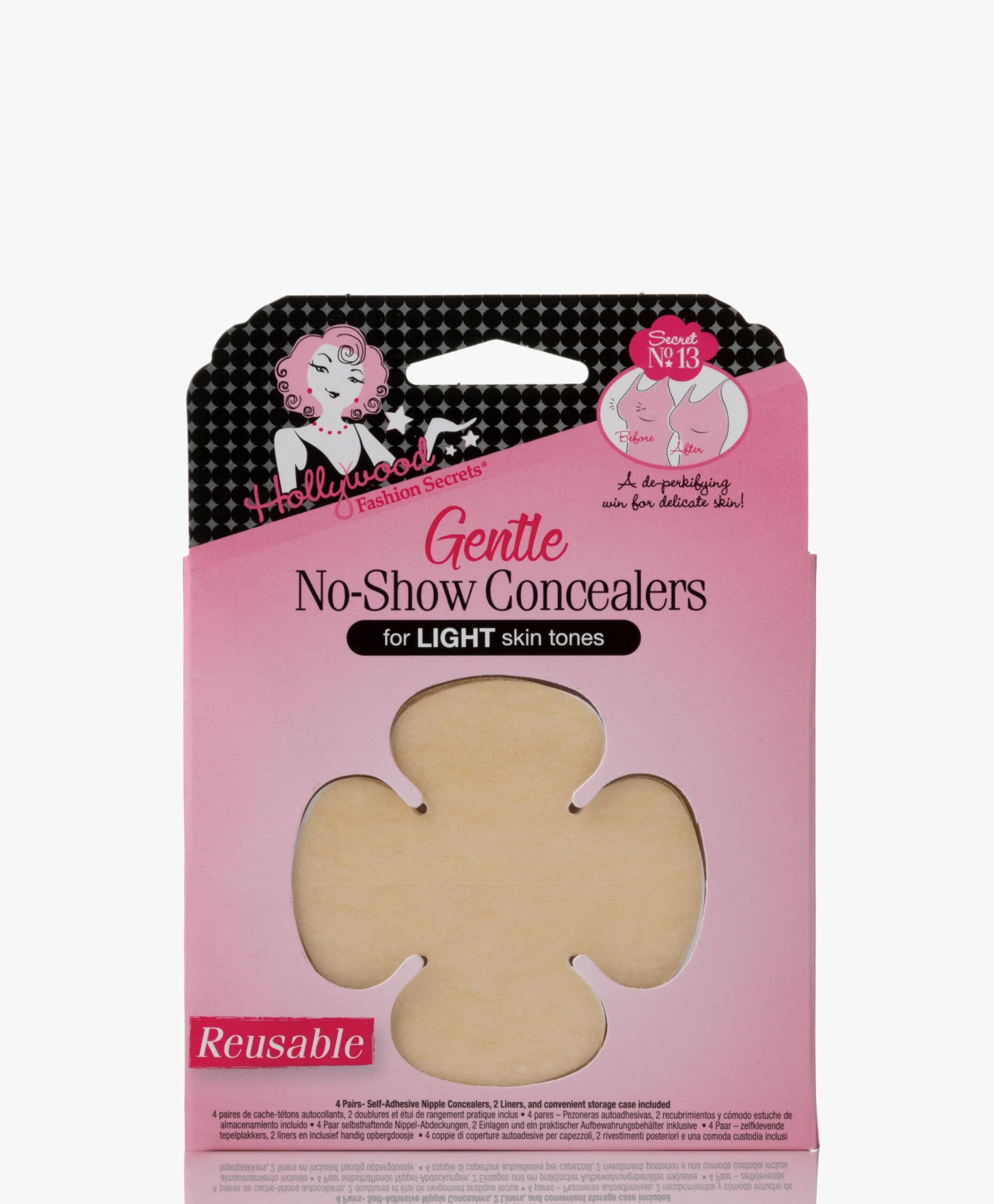 Hollywood Fashion Secrets Gentle No-Show Concealers - Light Skintones 1 Hollywood Fashion Secrets Gentle No-Show Concealers - Light Skintones