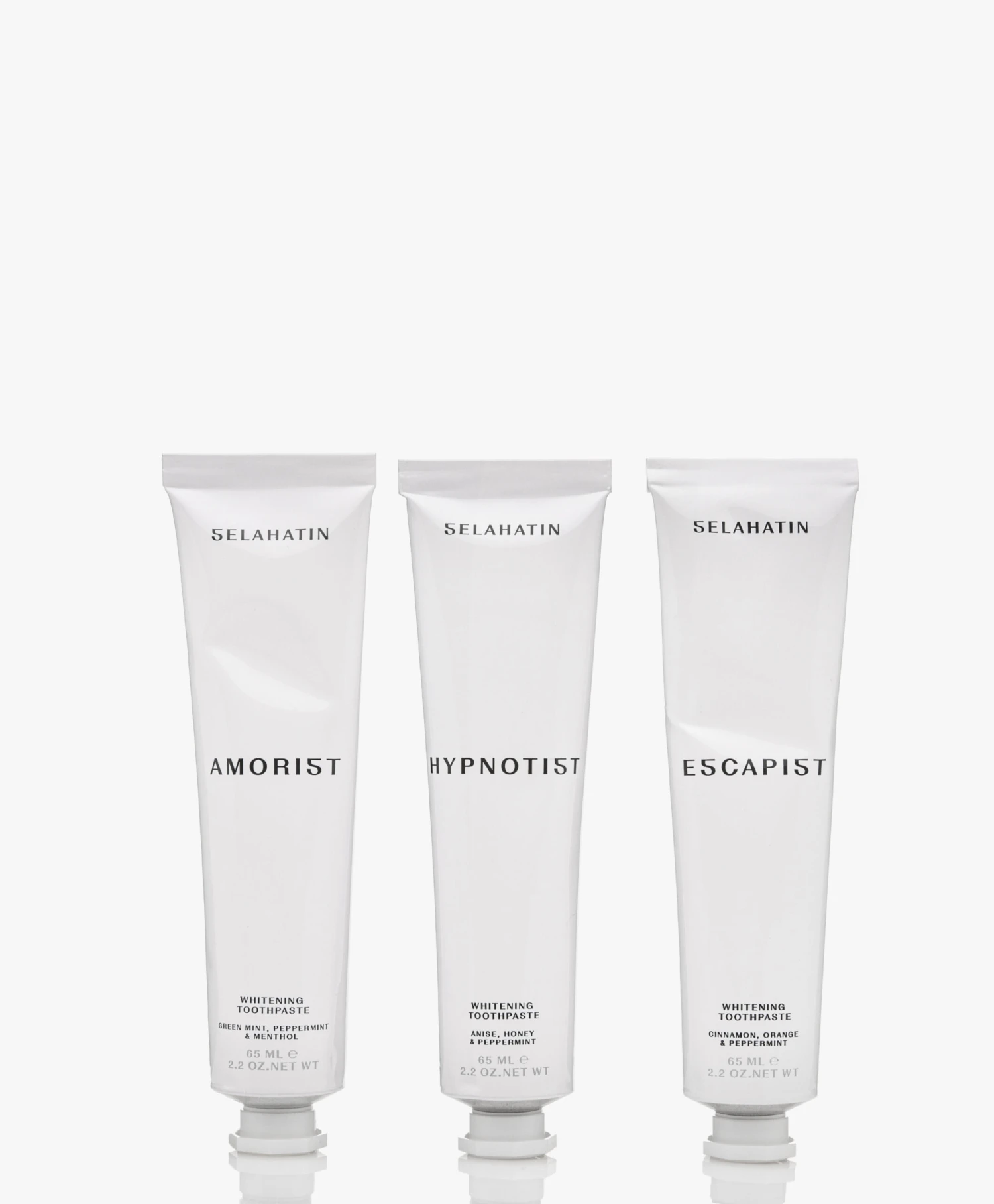 Selahatin Collection No. 1 Whitening Tandpasta Set - Amorist/Escapist/Hypnotist 1 Selahatin Collection No. 1 Whitening Tandpasta Set - Amorist/Escapist/Hypnotist