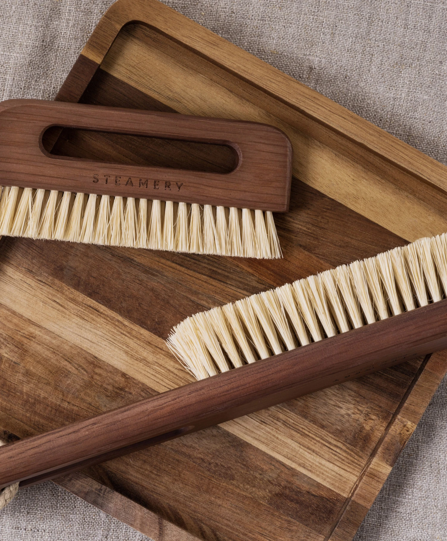 Steamery Travel Size Kledingborstel - Rosewood 2 Steamery Travel Size Kledingborstel - Rosewood - Afbeelding 2