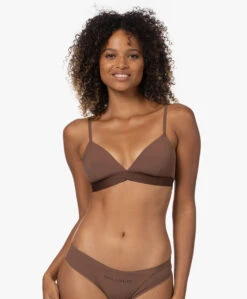 Love Stories Coco Gewatteerde Bralette - Donkerbruin