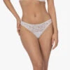 Hanro Moments Kanten String - Wit