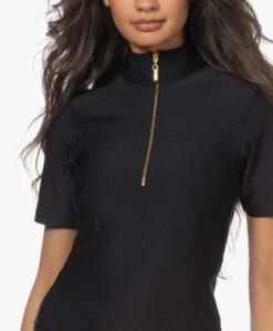 Deblon Sports Rosy Bee T-Shirt Met Rits - Zwart -Mode Kleding 78a3c924 293a 4c09 a642 16b809c1a764 76