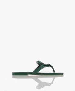 See By Chloé Hana Leren Slippers - Medium Groen