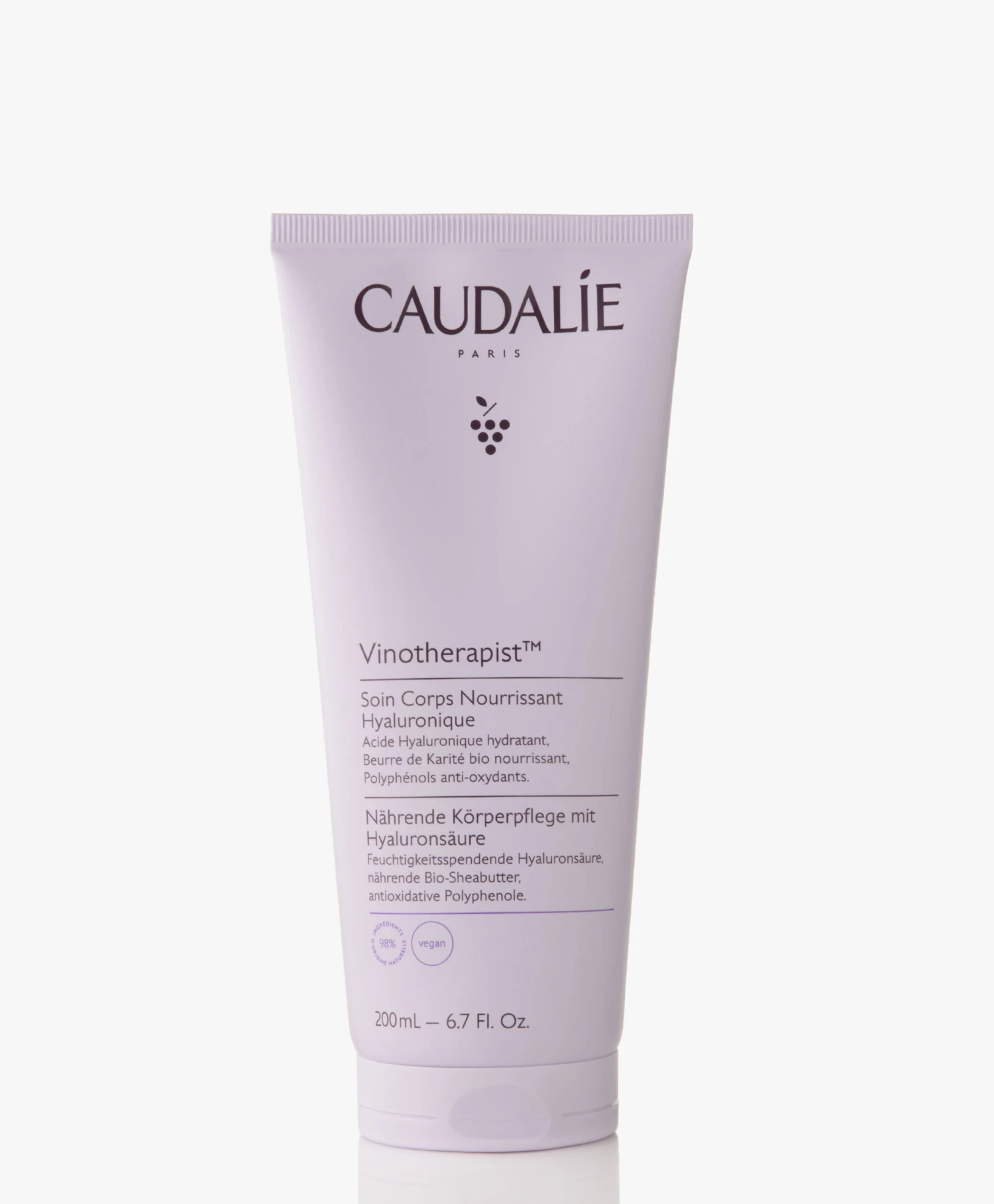 Caudalie Vinotherapist Hyaluronic Nourishing Body Lotion 1 Caudalie Vinotherapist Hyaluronic Nourishing Body Lotion