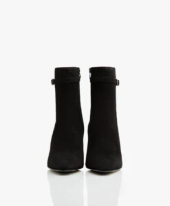 Panara Suède Leren Enkellaarzen - Zwart -Mode Kleding 7a38aed8 4881 4719 b3c1 514bd1d3ee36 21