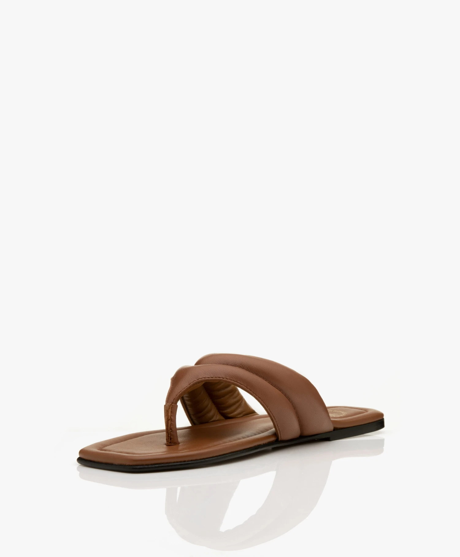 Atp Atelier Vione Nappa Leren Teenslippers - Brandy 11 Atp Atelier Vione Nappa Leren Teenslippers - Brandy - Afbeelding 11