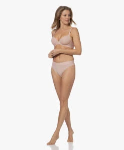 Wolford Beauty Cotton Rib String - Poederroze -Mode Kleding 7da4378e 1e65 43df 98e3 3b2eb2e7ff6f 28
