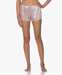 By Dariia Day Mulberry Zijden Short - Blush Pink