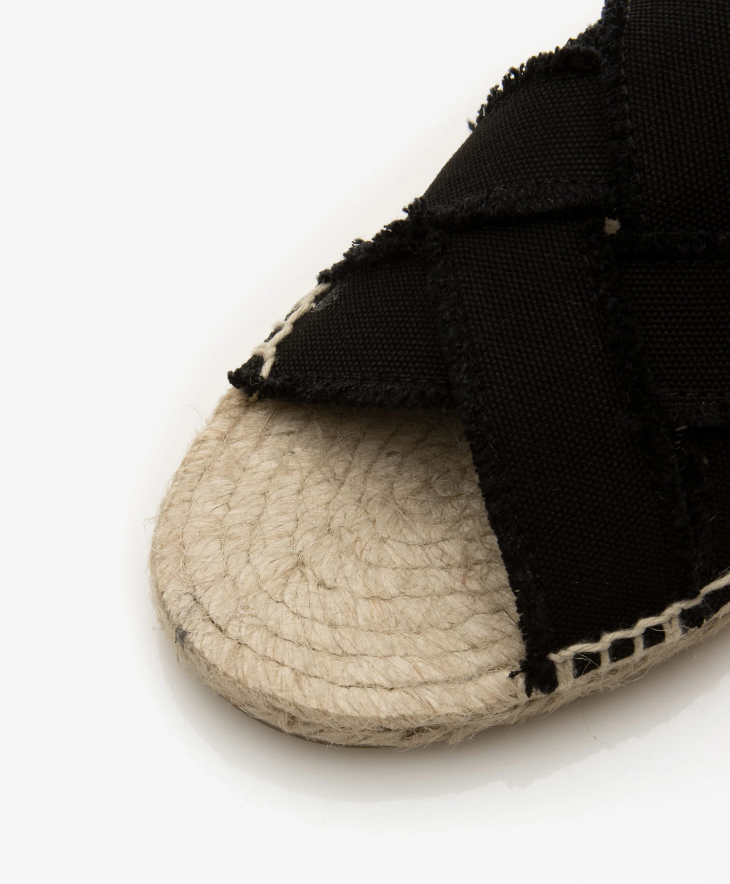 Castañer Pilita Gevlochten Jute Slippers - Zwart 3 Castañer Pilita Gevlochten Jute Slippers - Zwart - Afbeelding 3