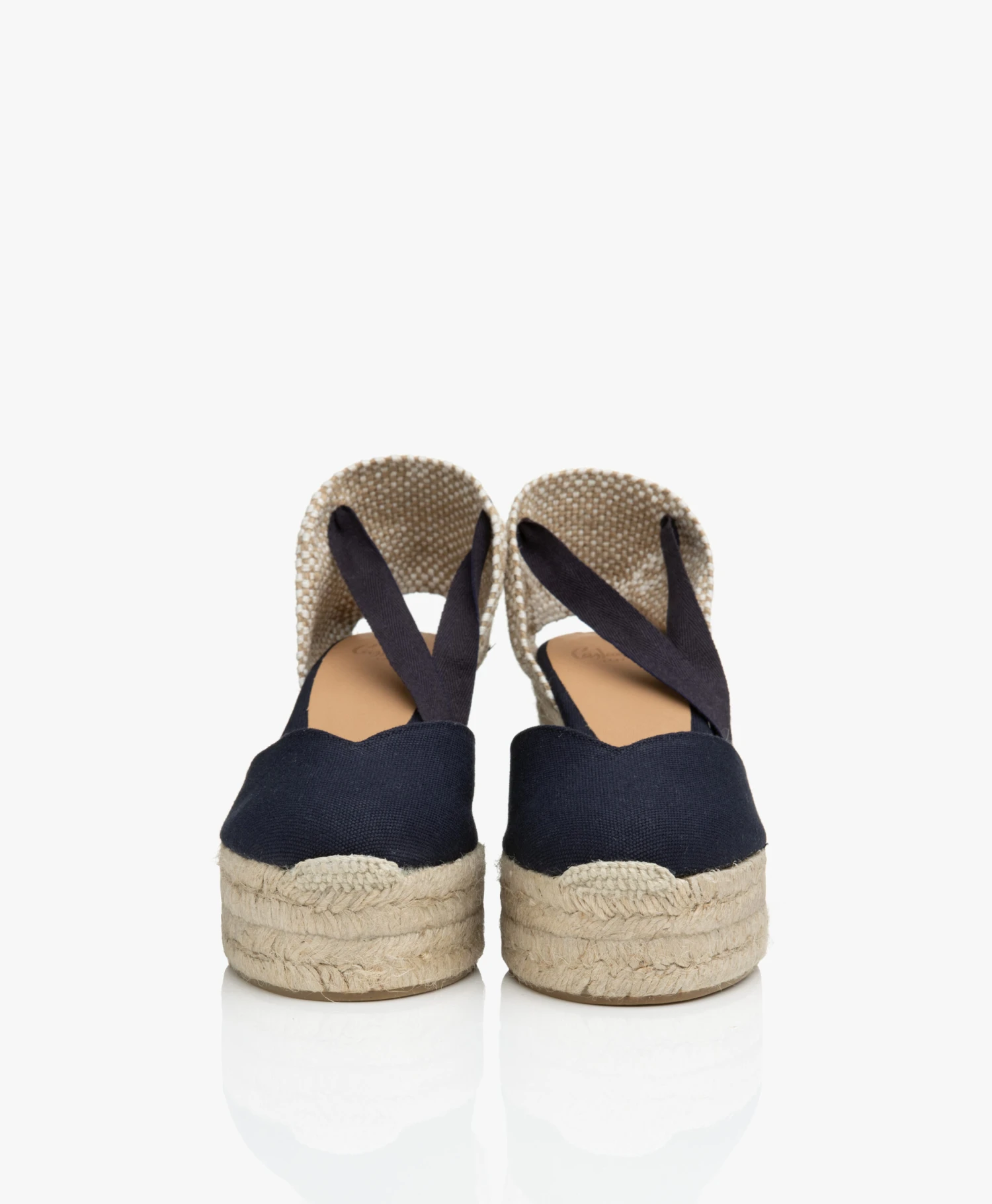 Castañer Chiara 9Cm Sleehak Espadrilles - Azul Marino 5 Castañer Chiara 9Cm Sleehak Espadrilles - Azul Marino - Afbeelding 5