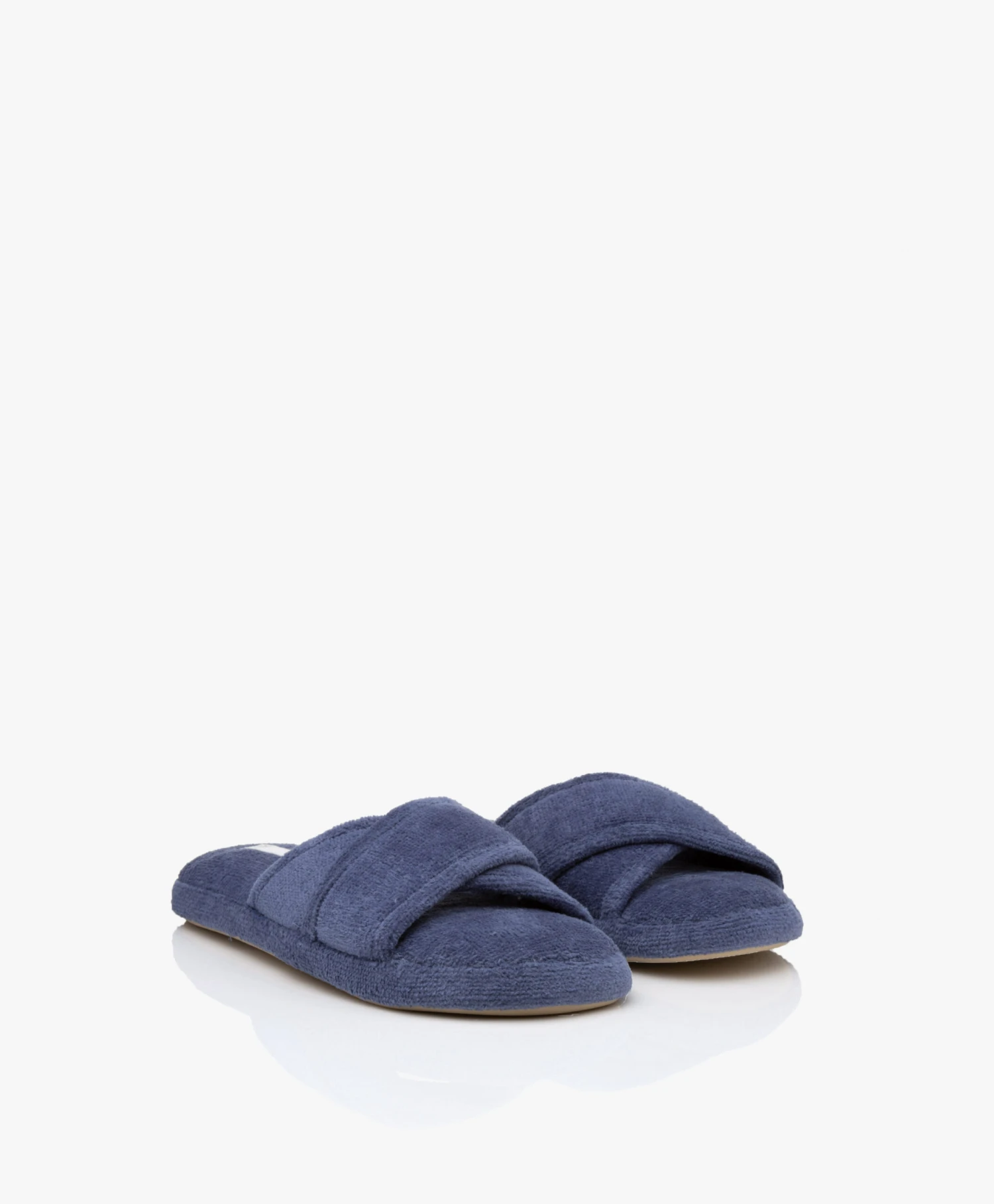 Skin Kyoto Katoenen Terry Slippers - Azure Blue 8 Skin Kyoto Katoenen Terry Slippers - Azure Blue - Afbeelding 8