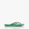 Sleepers Tapered Teenslippers Van Natuurlijk Rubber - Smaragdgroen