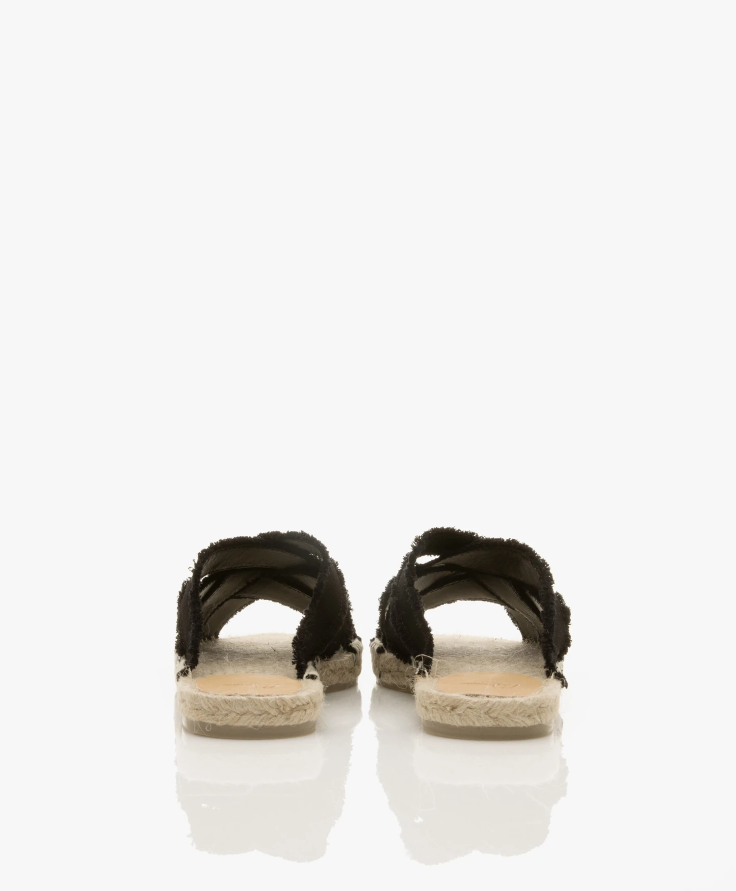 Castañer Pilita Gevlochten Jute Slippers - Zwart 5 Castañer Pilita Gevlochten Jute Slippers - Zwart - Afbeelding 5