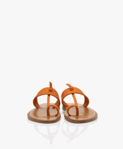 K. Jacques St. Tropez Ganges Leren Teensandalen - Mandarine 19 K. Jacques St. Tropez Ganges Leren Teensandalen - Mandarine -Mode Kleding 844ee78f c179 477b a36b 1f534f76a4db 255