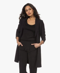 Japantky Yone Lange Travel Jersey Blazer - Diepzwart -Mode Kleding 85641 77515 34104 83375 73339.CR3 40f615fe 9538 4039 8daa fca96efe699b