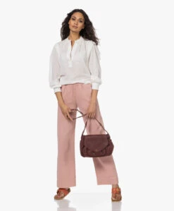 See By Chloé Chany Leren Teenslippers Met Kurkzool - Pastel Orange -Mode Kleding 86163 84511 75186 83423 74328 COMBI 75460.CR3 44cba96b 2deb 4aac b0c0 8eef021a39f2