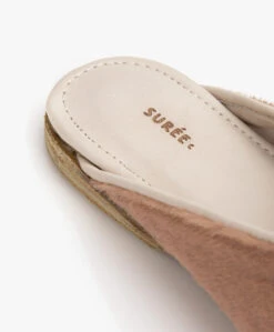 Surée Hairy Leren Mules - Desert -Mode Kleding 87485917 c8a0 4966 82d3 3c1f0d514f1b 220