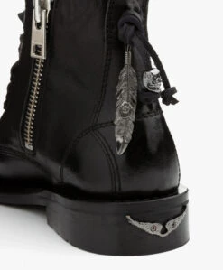 Zadig & Voltaire Laureen Roma Veterlaarzen - Zwart 17 Zadig & Voltaire Laureen Roma Veterlaarzen - Zwart -Mode Kleding 877f84a7 8ae0 4a8d 96b3 11e2154eae48 07