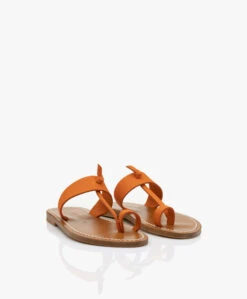 K. Jacques St. Tropez Ganges Leren Teensandalen - Mandarine 16 K. Jacques St. Tropez Ganges Leren Teensandalen - Mandarine -Mode Kleding 8902e6b1 8996 4593 abf3 c369f8fb6c6b 254