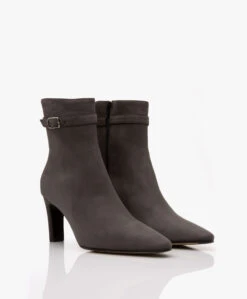 Panara Suède Leren Enkellaarzen - Asfalto -Mode Kleding 8b713b63 871c 4393 814c 466863deac0a 776