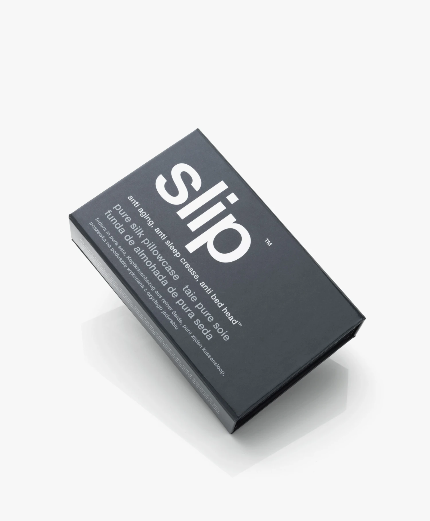 Slip™ Mulberry Zijden Kussensloop - Charcoal 5 Slip™ Mulberry Zijden Kussensloop - Charcoal - Afbeelding 5