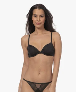 Calvin Klein Lightly Lined Demi Bh - Zwart