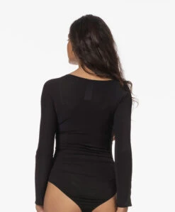 Wolford The Gathered Cache-Coeur Crêpe Jersey Body - Zwart -Mode Kleding 8d823bc4 1f4e 4df0 a6b3 eb50deec47b2 217