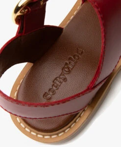 See By Chloé Lyna Kalfsleren Sandalen - Medium Rood 25 See By Chloé Lyna Kalfsleren Sandalen - Medium Rood -Mode Kleding 8ddfafc4 0fe7 4cf6 b065 578367662f31 168