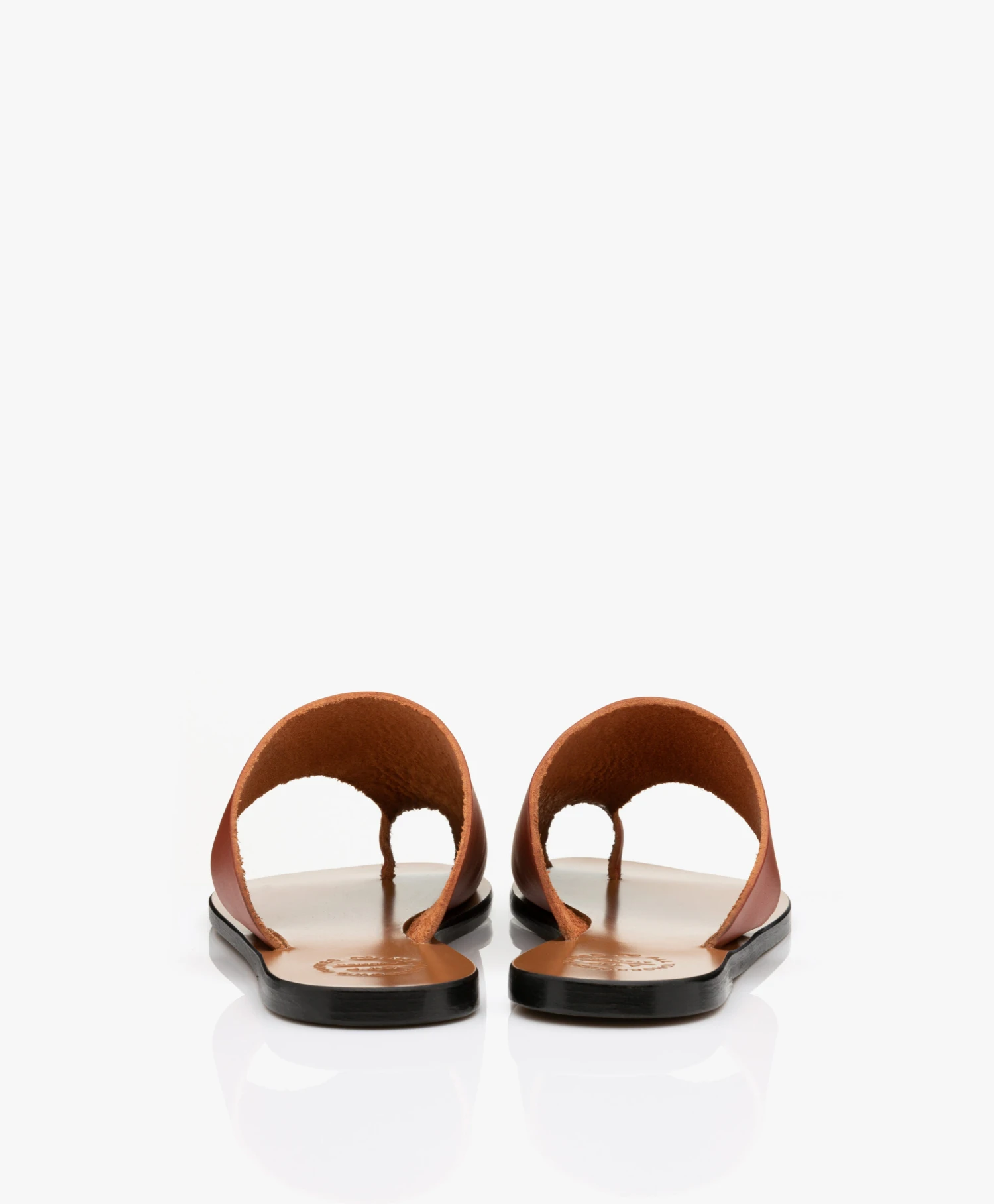 Atp Atelier Rosa Leren Slippers - Roest 5 Atp Atelier Rosa Leren Slippers - Roest - Afbeelding 5