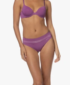 Calvin Klein Microfiber En Kanten Slip - Amethyst -Mode Kleding 907fa881 41fc 49e2 af4d 674073375f85 60