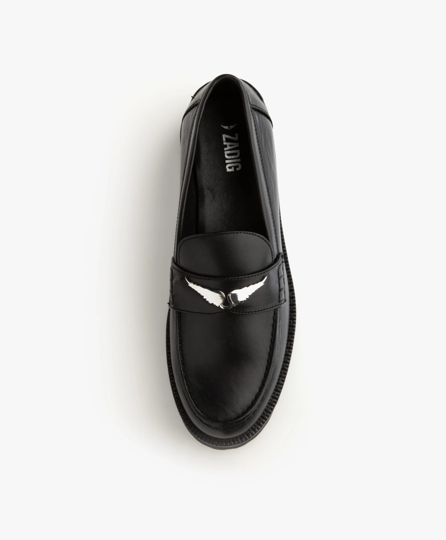 Zadig & Voltaire Joecassin Chunky Leren Loafers - Zwart 10 Zadig & Voltaire Joecassin Chunky Leren Loafers - Zwart - Afbeelding 10