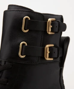 See By Chloé Mallory Combat Hoge Leren Enkellaarzen - Zwart 23 See By Chloé Mallory Combat Hoge Leren Enkellaarzen - Zwart -Mode Kleding 9122b59d 9d30 4fa2 80d0 5eb84fefe26c 03