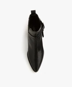 Zadig & Voltaire Tyler Cecilia Wild Mirror Leren Enkellaarzen - Zwart -Mode Kleding 91546dab efc3 4db6 a60c 41368522ab5d 01