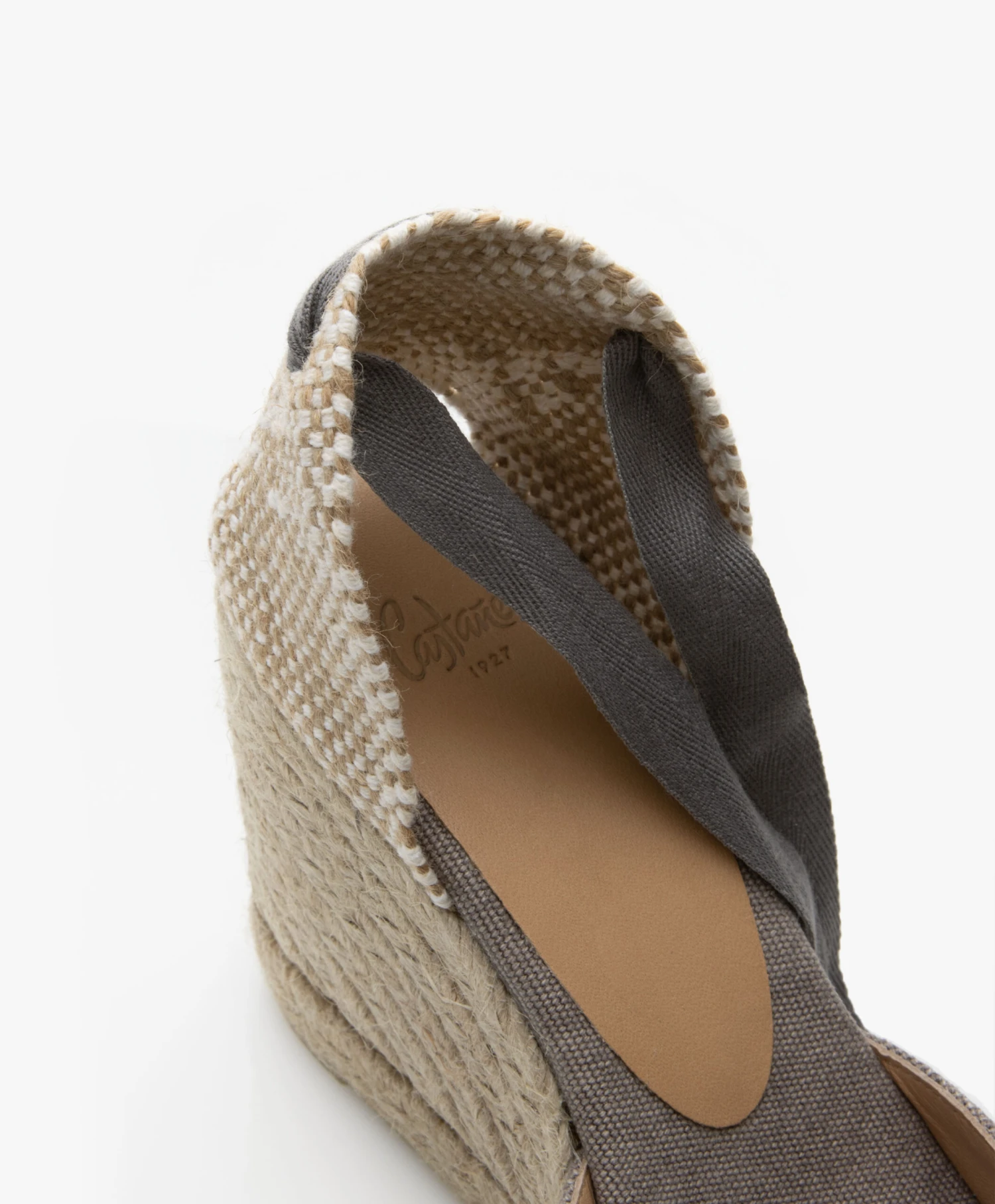 Castañer Carina 10Cm Canvas Sleehak Espadrilles - Plomo 10 Castañer Carina 10Cm Canvas Sleehak Espadrilles - Plomo - Afbeelding 10