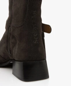 See By Chloé Lory Suède Overknee Laarzen - Grijsbruin -Mode Kleding 92ae46cb 955f 4fad bc90 611ce53ebbcc 02
