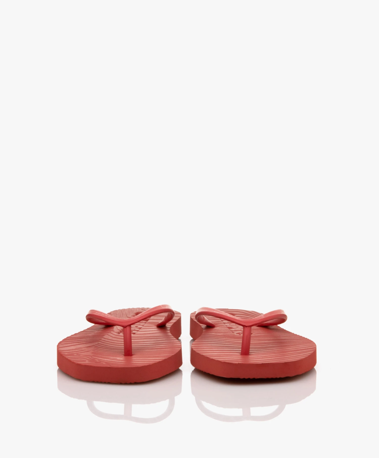 Sleepers Tapered Teenslippers Van Natuurlijk Rubber - Rood 5 Sleepers Tapered Teenslippers Van Natuurlijk Rubber - Rood - Afbeelding 5