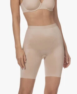SpanxĀ® Thinstincts 2.0 Mid-Thigh Short - Champagne Beige
